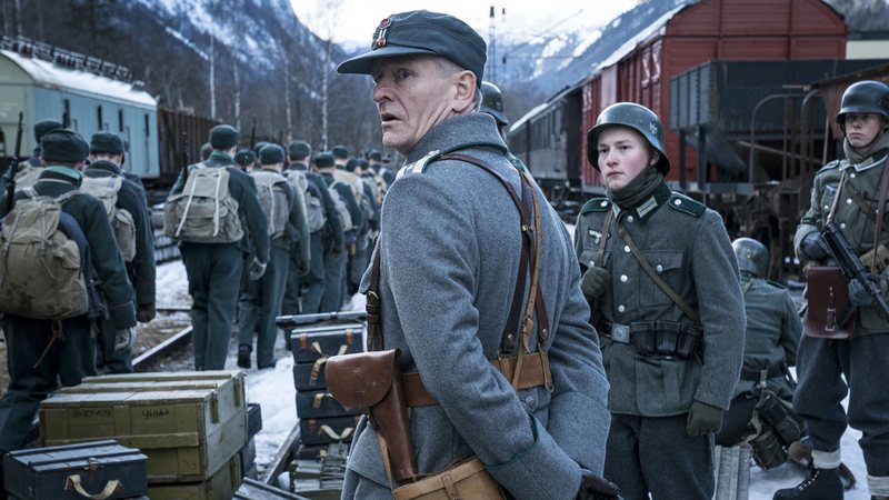 Cena de 'Narvik', filme da Netflix sobre batalha da Segunda Guerra Mundial - Reprodução/Netflix