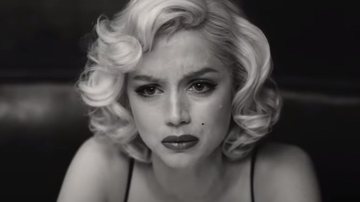 Cena de 'Blonde', filme em que Ana de Armas interpreta Marilyn Monroe - Divulgação/Netflix