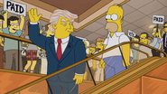 Episódio de 'Os Simpsons' mostrando Donald Trump e Homer Simpson juntos - Divulgação/ 21st Century Fox