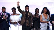 Elenco de 'Pantera Negra' durante premiação cinematográfica de 2019 - Getty Images