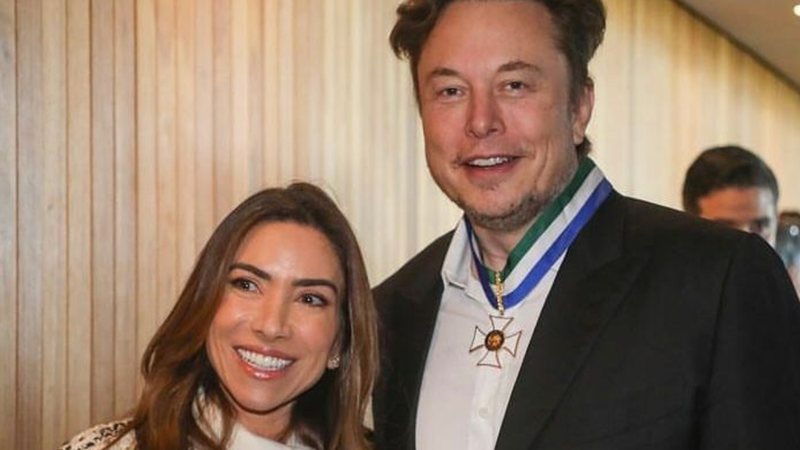 Patrícia Abravanel e Elon Musk - Divulgação/Instagram