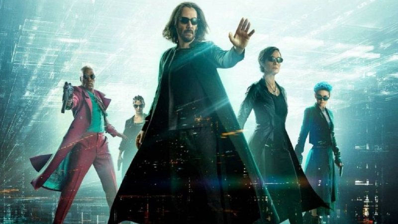 Cartaz de Matrix Resurrections (2021) - Divulgação/ Warner Bros. Pictures