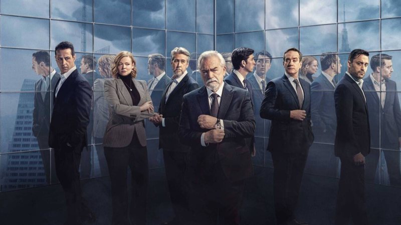 Imagem de divulgação da quarta temporada de Succession, mostrando a família Roy, que foi inspirada em uma família real da mídia dos EUA - Divulgação/HBO