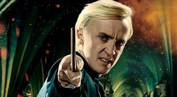 Tom Felton como Draco Malfoy para Harry Potter e as Relíquias da Morte - Parte 1 (2010) - Divulgação/Warner Bros