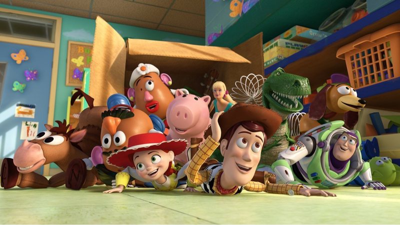 Cena da animação Toy Story - Divulgação / Pixar
