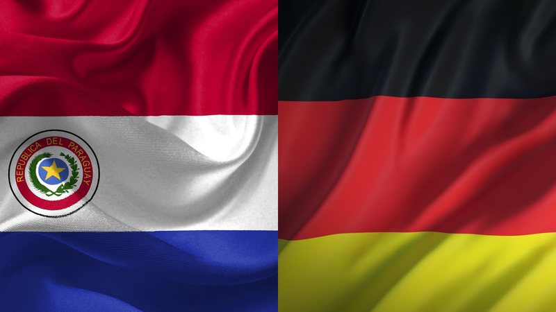Alemanha e Paraguai - Foto de DavidRockDesign pelo Pixabay