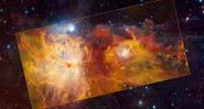 Na imagem, a nebulosa da Chama, que está a 1,3 mil anos-luz da Terra - Divulgação / ESO