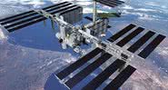 A Estação Espacial Internacional (ISS) - Divulgação/NASA