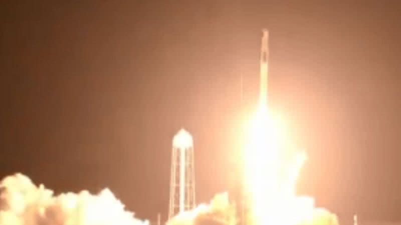 Lançamento da NASA e SpaceX, nesta sexta-feira, 23 - Divulgação/Twitter/NASA
