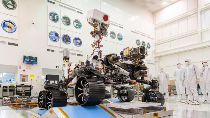 O rover Perseverance, que foi enviado a Marte em 2021 - Wikimedia Commons