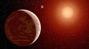 Dois exoplanetas semelhantes à Terra orbitando uma anã vermelha ultracool - Divulgação/NASA