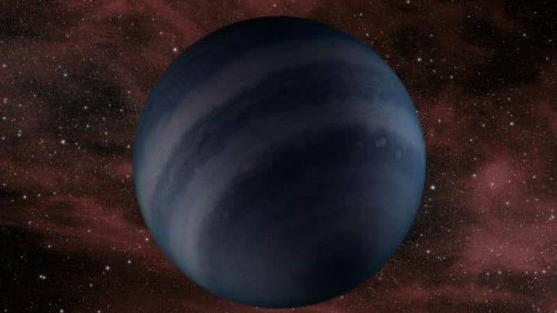 Representação de uma anã negra - Divulgação/NASA/JPL-Caltech