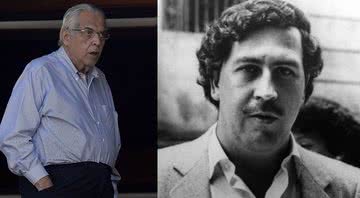Eurico Miranda ex-presidente do Vasco da Gama e Pablo Escobar - Getty Images e Wikimedia Commons