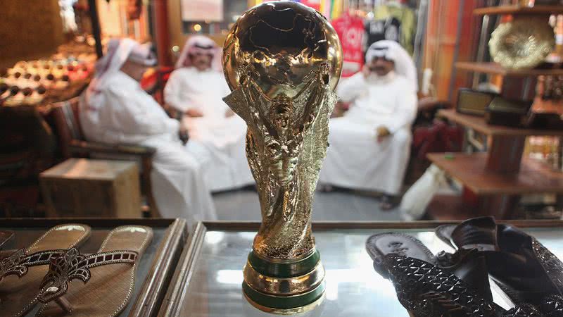 A taça da Copa do Mundo - Getty Images