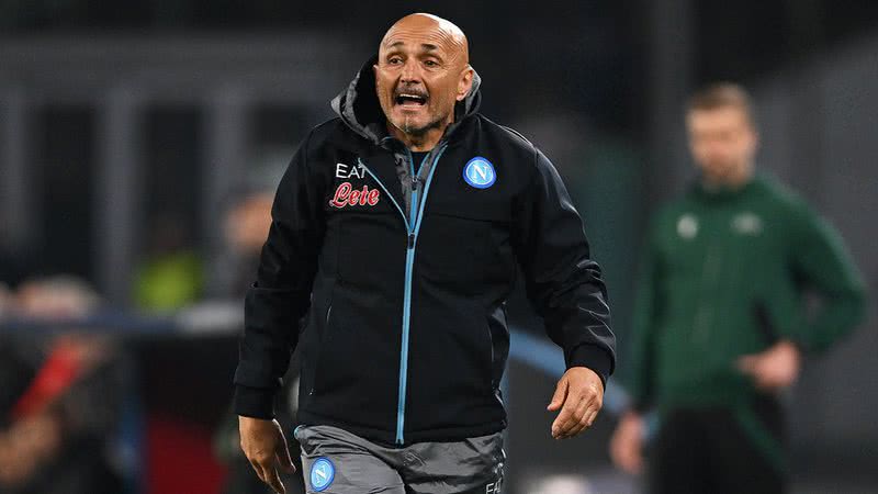 Luciano Spalletti, treinador do Napoli - Getty Images