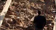Representação dos esqueletos encontrados - Getty Images