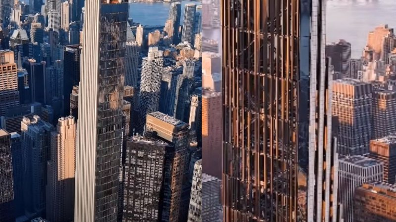 Imagens da Steinway Tower - Divulgação/Youtube/O Canal da Engenharia