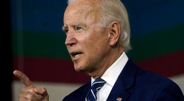 Joe Biden, em julho de 2020 - Getty Images