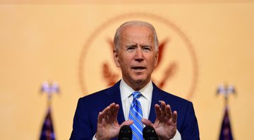 Joe Biden, em novembro de 2020 - Getty Images