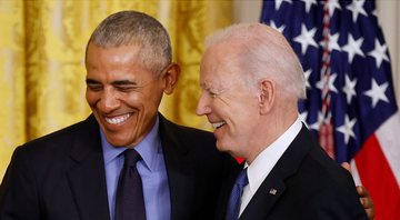 Joe Biden e Barack Obama em encontro recente - Getty Images