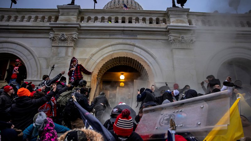 Ataque ao Capitólio dos EUA em 6 de janeiro - Getty Images