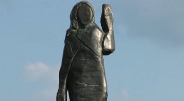 Fotografia da nova estátua de bronze em homenagem à primeira-dama dos Estados Unidos - Divulgação