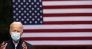Joe Biden durante campanha - Getty Images