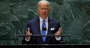Joe Biden na 76ª Assembleia Geral da Organização das Nações Unidas - Getty Images