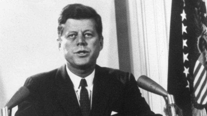 John F. Kennedy, o 35º presidente dos Estados Unidos