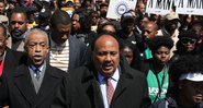 Martin Luther King III em uma manifestação em 2018 - Getty Images