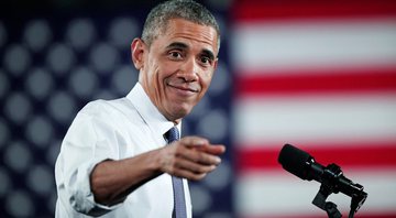 Barack Obama durante discurso em Michigan em 2015 - Getty Images