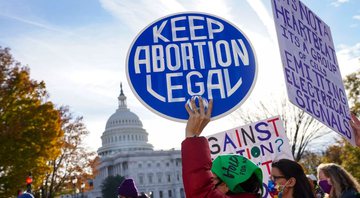 Protestos sobre aborto nos EUA - Getty Images