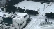 Texas coberto de neve - Divulgação/Instagram/@Alec.Salzman