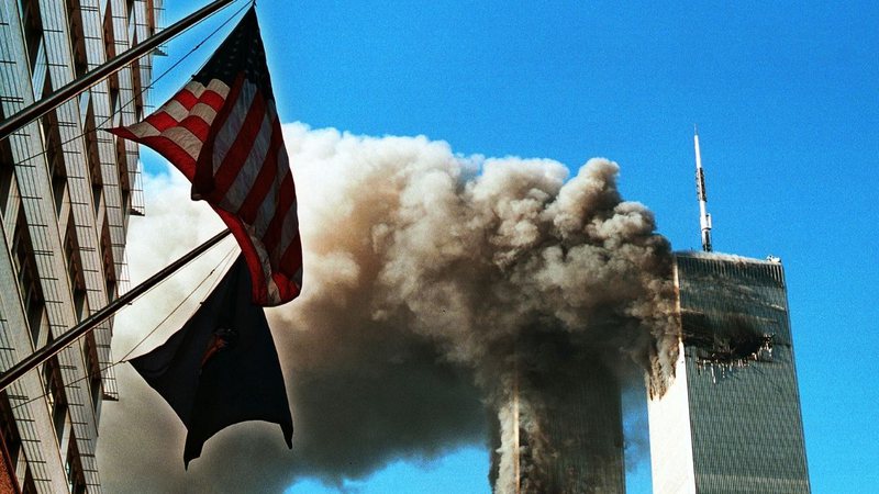 Atentado às Torres Gêmeas, em 11 de setembro de 2001 - Getty Images