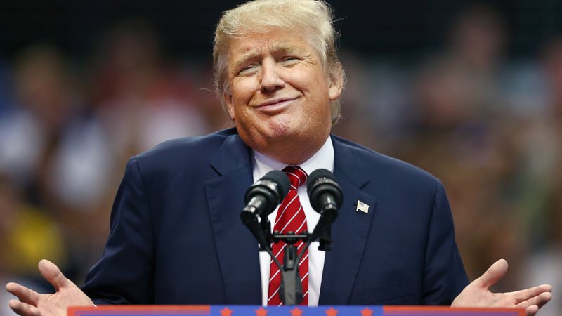 O ex-presidente dos EUA, Donald Trump em 2015 - Getty Images