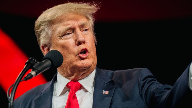 Donald Trump, em julho de 2021 - Getty Images
