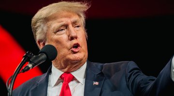 Donald Trump, em julho de 2021 - Getty Images