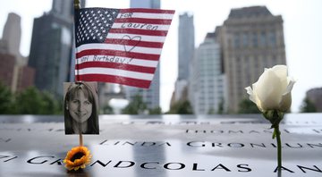 Memorial de 11 de setembro no Ground Zero, em 31 de agosto de 2021, na cidade de Nova York - Getty Images
