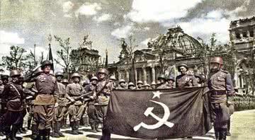Imagem do Exército Vermelho durante a Segunda Guerra - Creative Commons