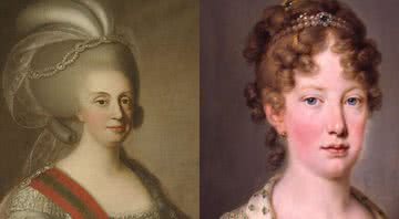 Retrato de Maria I de Portugal ao lado de Leopoldina - Wikimedia Commons