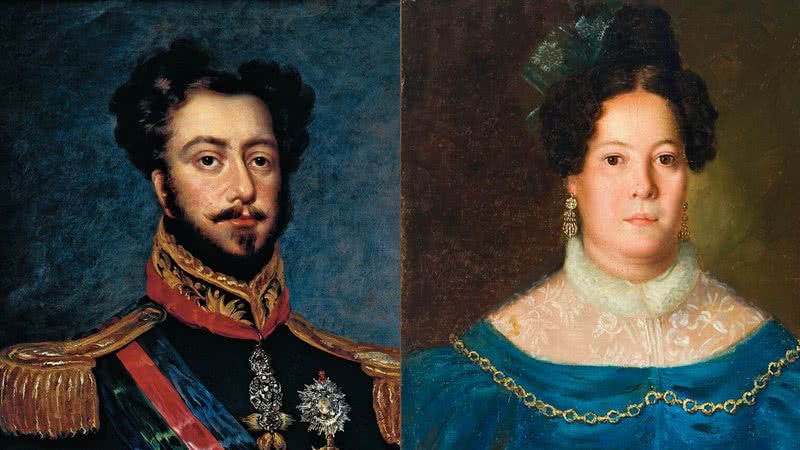 Dom Pedro I e sua amante, a Marquesa de Santos - Creative Commons