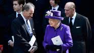 David Armstrong-Jones ao lado da Rainha Elizabeth II e do Príncipe Philip, em 2017 - Getty Images