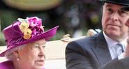 Rainha Elizabeth II e príncipe Andrew - Getty Images