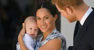 Meghan, Harry e o pequeno Archie - Getty Images