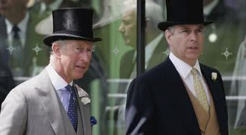 Príncipe Charles e príncipe Andrew, em 2006 - Getty Images