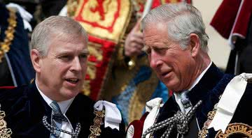 Príncipe Charles e príncipe Andrew em 2015 - Getty Images