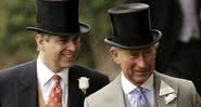 Príncipe Charles e príncipe Andrew - Getty Images