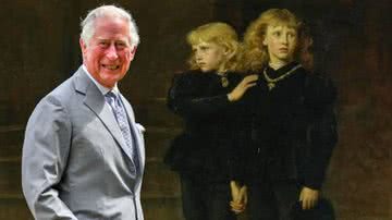 Charles em montagem com príncipes supostamente assassinados há 539 anos - Getty Images / Domínio Público