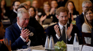 Charles e Harry juntos em um evento (2018) - Getty Images