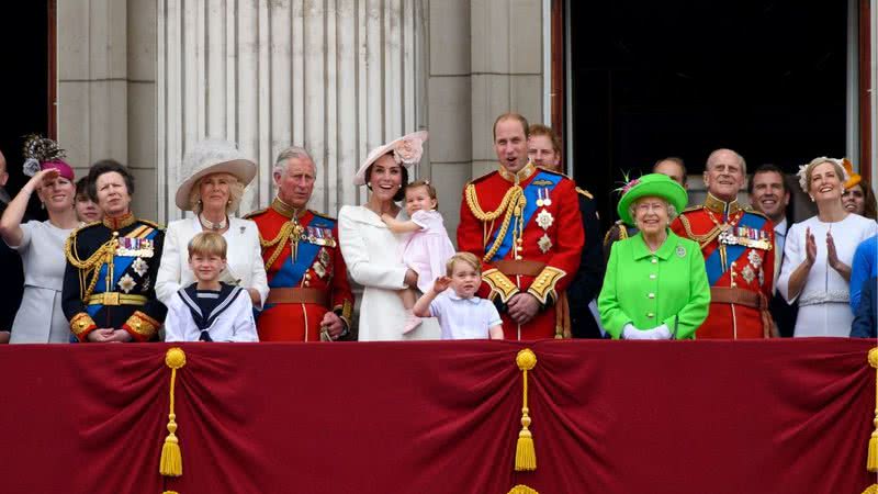 Família real britânica reunida - Getty Images